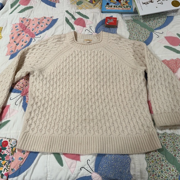 Jcrew Cashmere Fisherman Knit - Picture 3 of 3